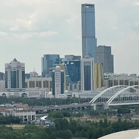 1 Комн Квартира Тауельсиздик 34-2 18 Этаж Жк Silk Way Promyshlennyy Exterior photo